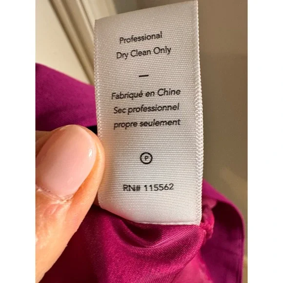 Elizabeth and James Magenta Pink Halter Neck Sheath NWT Size 4 Cocktail Mini - Picture 5 of 12